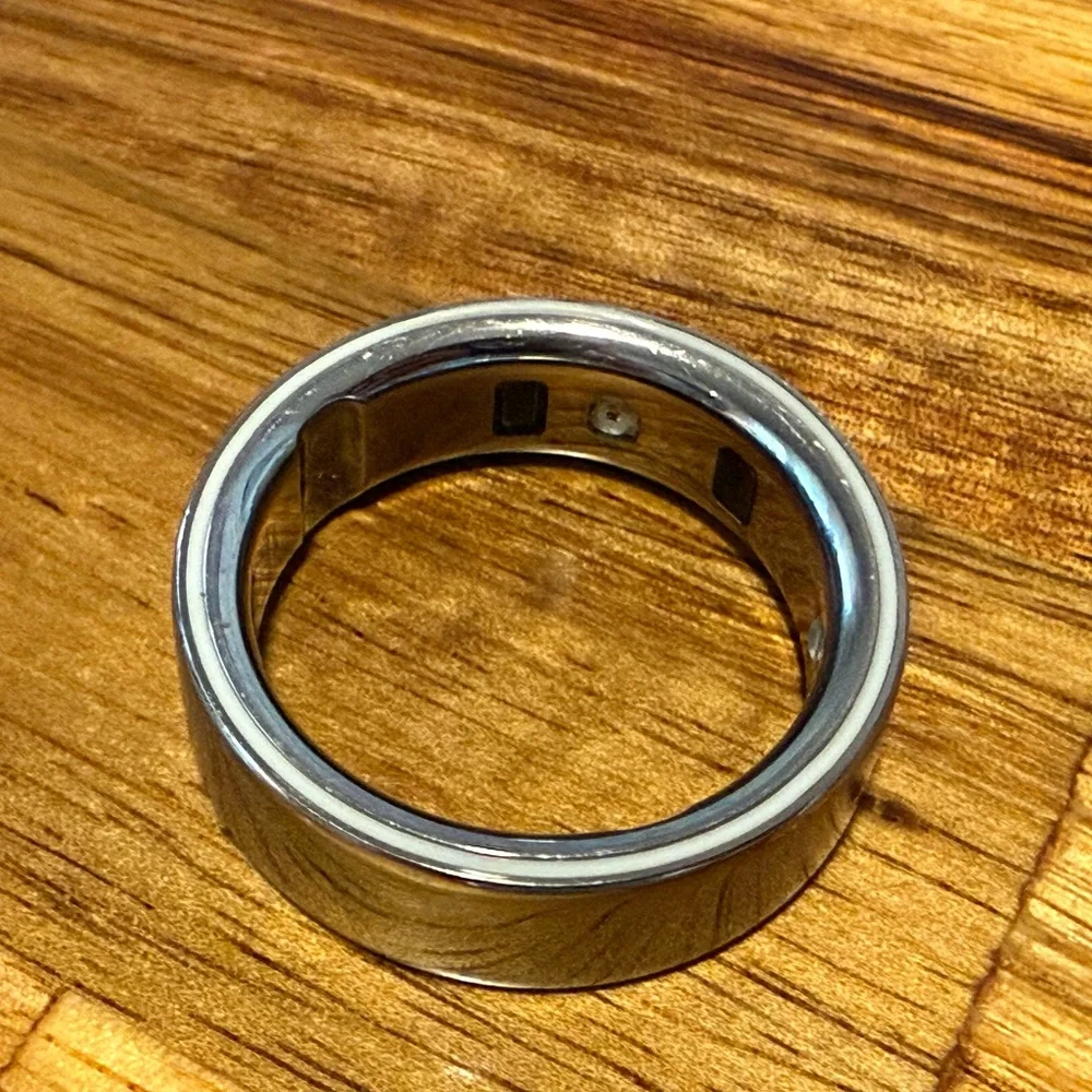 Oura Silver Charging Dock